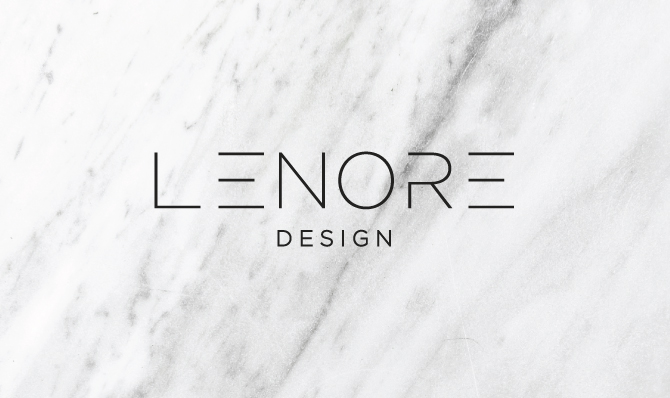 Brand Launch Lenore Interior Design Salted Ink Design Co
